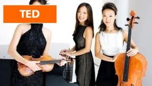 [TED] Ahn Trio: A modern take on piano, violin, cello
