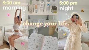 why u need to stay consistent 8am morning routine to 5pm night routine aesthetic productive vlog