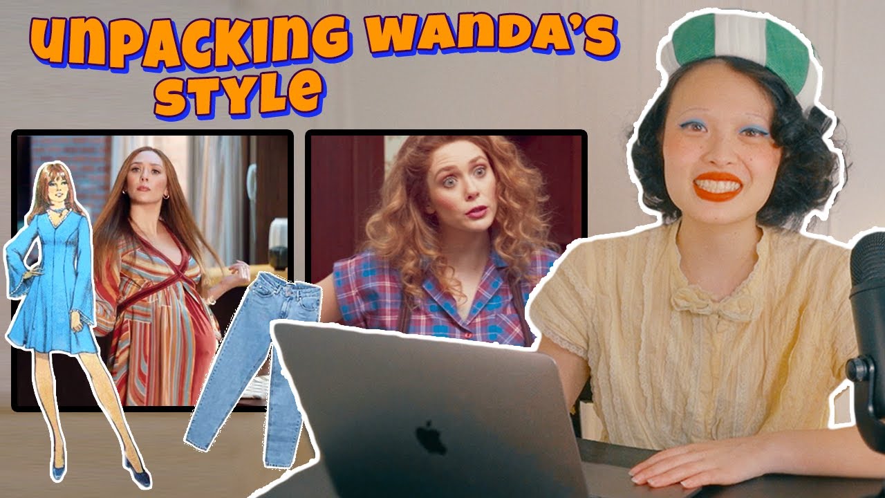 WandaVision sitcom fashion throughout the decades