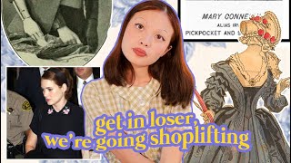 Why did rich victorian women love to steal clothes