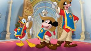 MICKEY, DONALD. GOOFY THE THREE MUSKETEERS