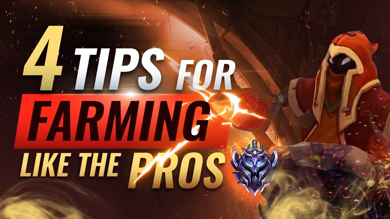 4 Tips To IMPROVE Your CS and Farm Like The Pros - League of Legends