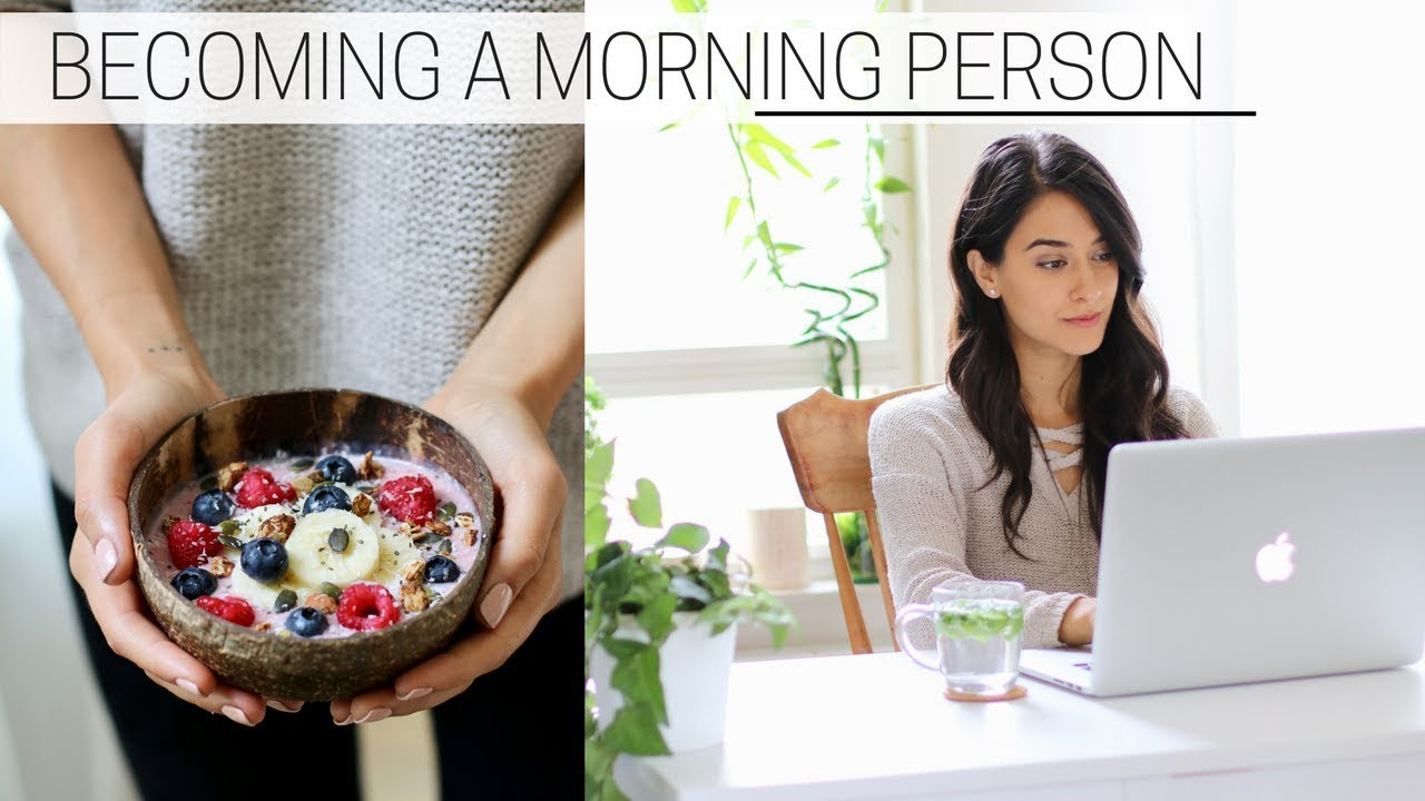 Becoming A Morning Person  + Printable Guide
