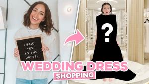 Come WEDDING DRESS Shopping With Me