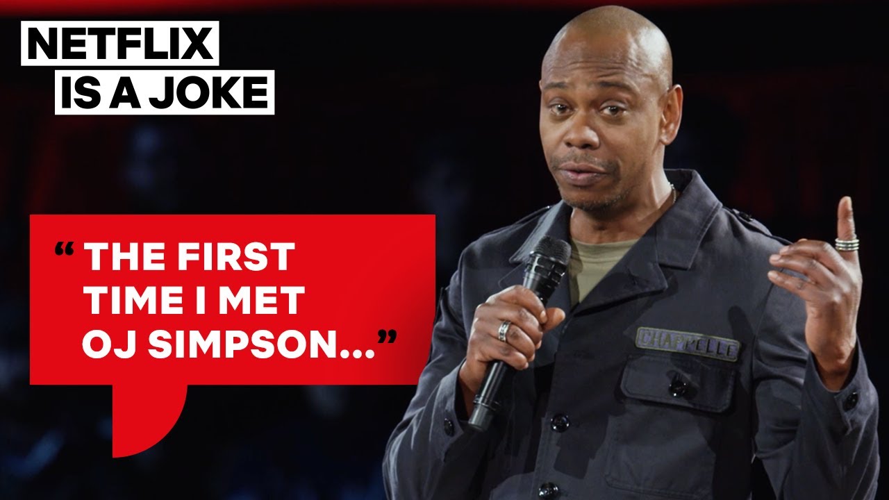 Dave Chappelle Thinks OJ Simpson Might Be Chasing Him | Netflix Is A Joke