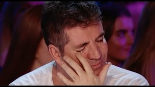 His Voice Is So Emotional That Even Simon Started To Cry!