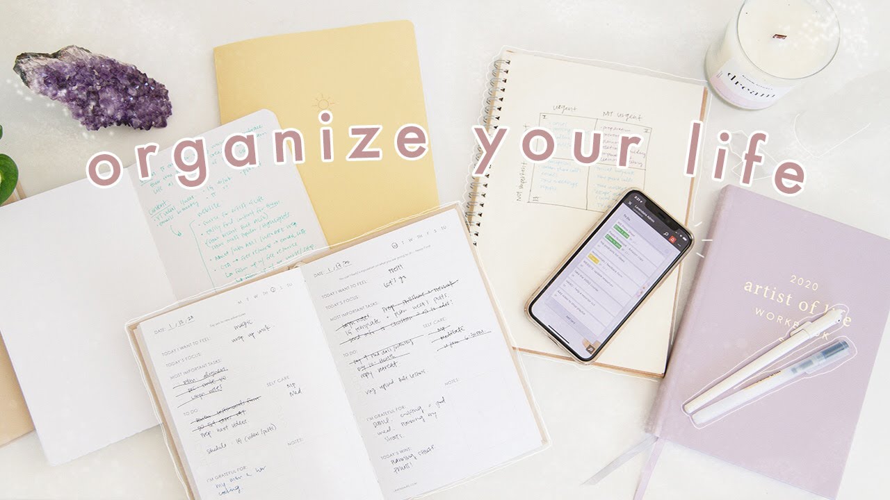 How to be more organized & Productive