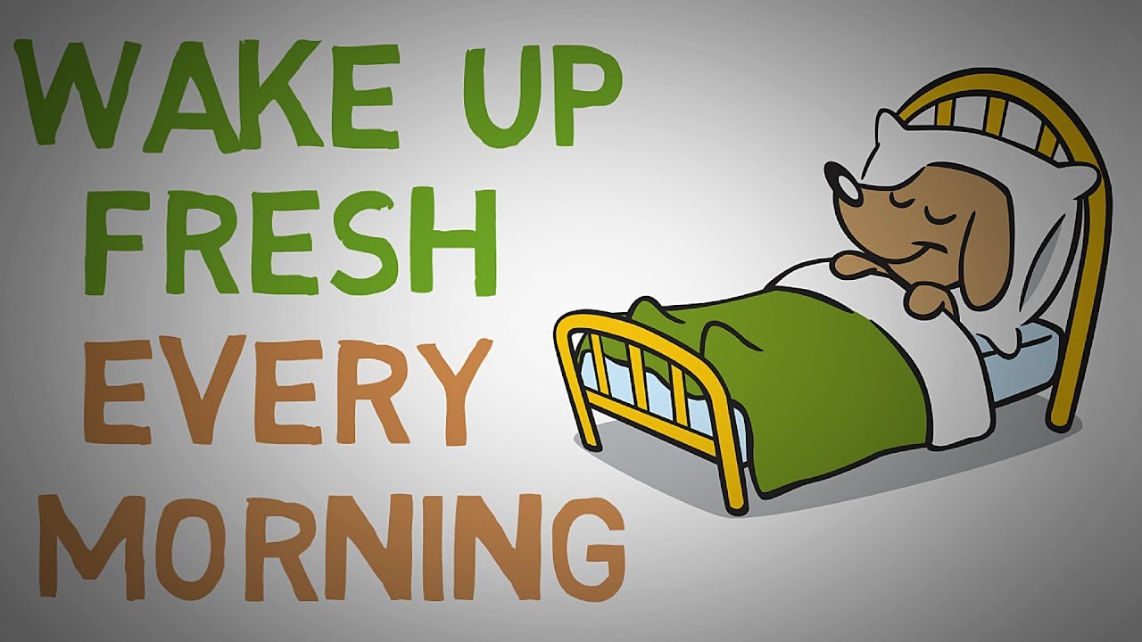 How to STOP Waking Up Feeling TIRED Every Morning - 4 Tips (animated)