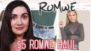 I Wore $5 Clothes From Romwe For A Week