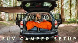 My SUV Camping Setup | Solar Power, Cooking & Accessories
