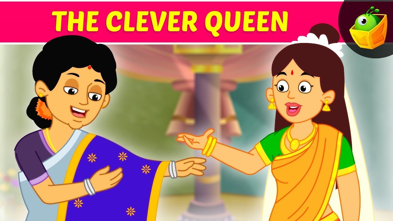 The Clever Queen and Farmer's Wife -Cartoon Videos - BedTime Stories - English Fairy Tales