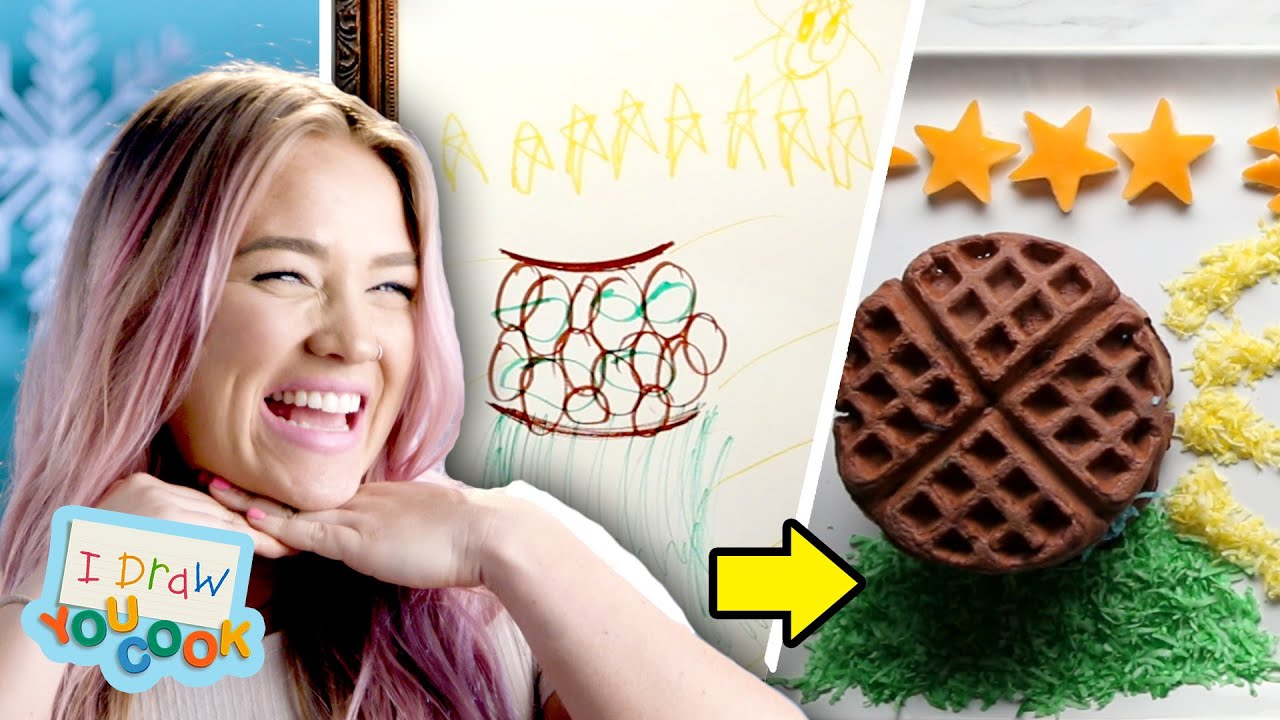 Can These Chefs Turn This Ice Queen Drawing Into Real Food? • Tasty